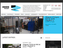Tablet Screenshot of blog.odooproject.com